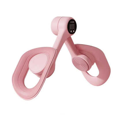 Non-Slip Thigh Master with Counter 360° Rotatable Adjustable Strength Hip Training Device Portable Comfortable Grip