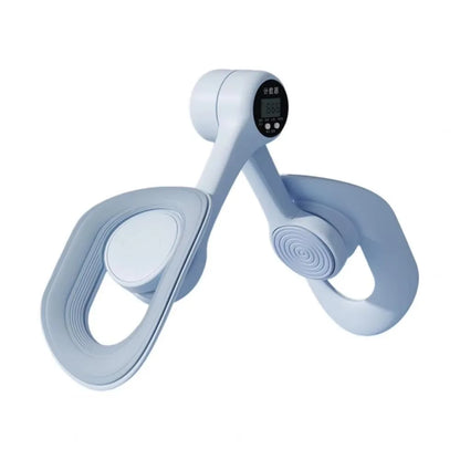 Non-Slip Thigh Master with Counter 360° Rotatable Adjustable Strength Hip Training Device Portable Comfortable Grip