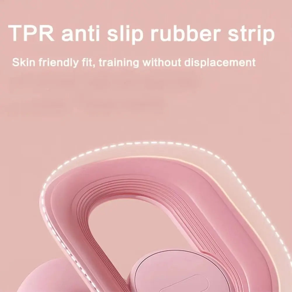 Non-Slip Thigh Master with Counter 360° Rotatable Adjustable Strength Hip Training Device Portable Comfortable Grip