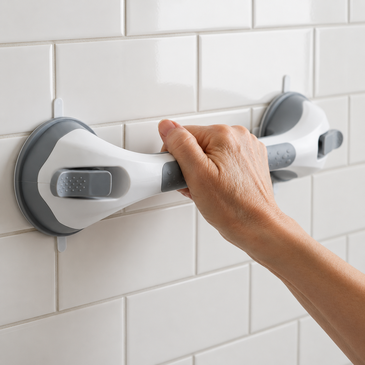Aveuran Anchor™ - No-Drill Bathroom Support Bar