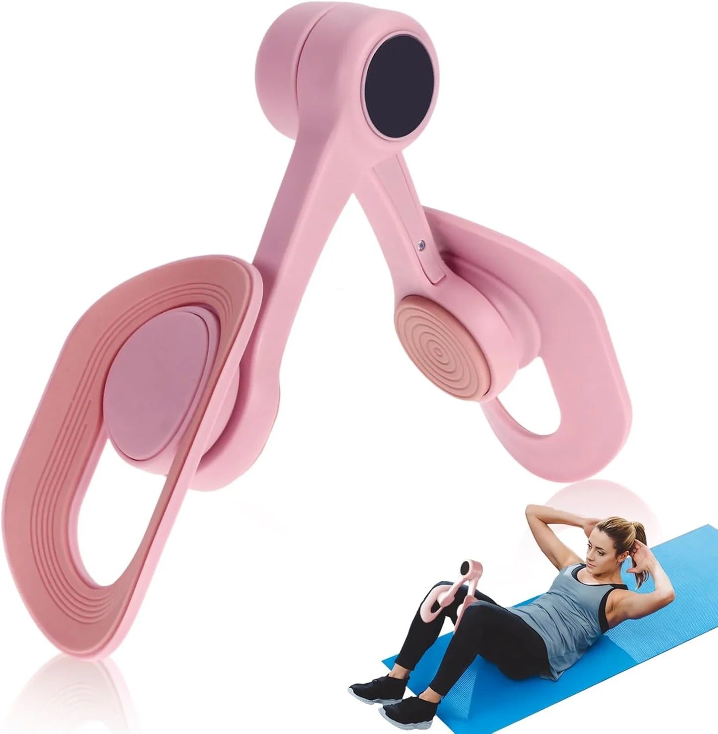 Smart Thigh Master | Adjustable Pelvic Floor Exercise Devices for Women and Men with Auto-Counter Display | Inner Thigh Exerciser for Women, Kegel Trainer for Butt, Arm & Leg Workouts